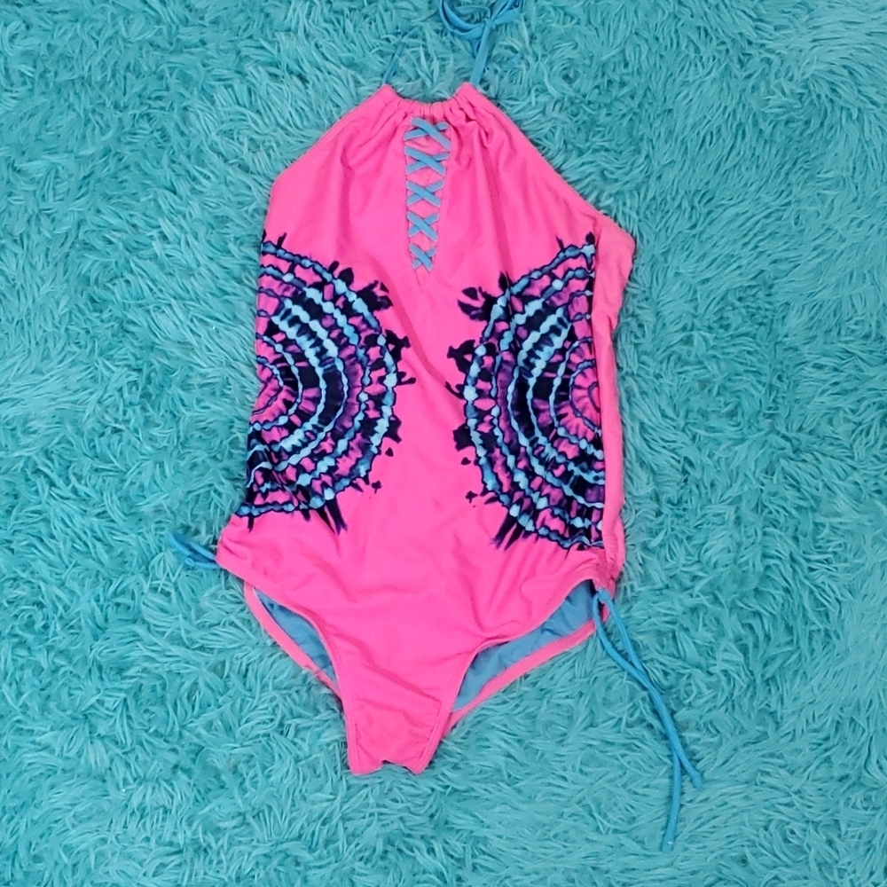 Justice Tie Dye Swimsuit